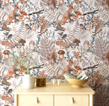 Papel de parede Aquarela Floresta
